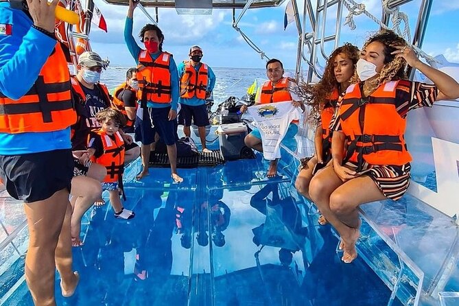 Cancun Glass Boat Sightseeing Cruise - What You Get for About $46.97, Plus the Dock Fee Reality
