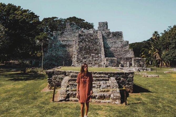 Cancun Guided Sightseeing El Meco Site, Letters and Shopping - Why this Cancun tour blends archaeology and retail time