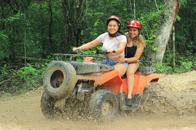 Cancun Jungle Adventure ATVs, Ziplines & Cenote Swim - A half-day plan that fits Cancun time
