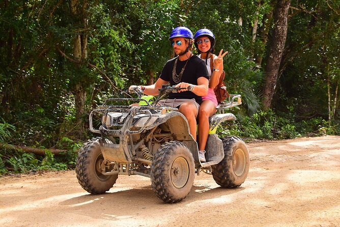 Cancun Jungle Escape: ATV's + Zip Lines + Cenote + Lunch - Zip lines and suspension bridges: where the views happen, where time can feel short