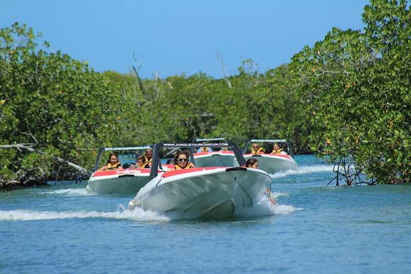 Cancun: Jungle Tour Adventure with Speedboat and Snorkeling - Salbute snack and flavored waters: a Yucatan finish that fits the theme