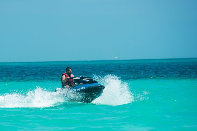Cancun mangrove jet ski tour: 1 rider per jet ski - Cost and value: $170 plus the $20 cash-only dock fee