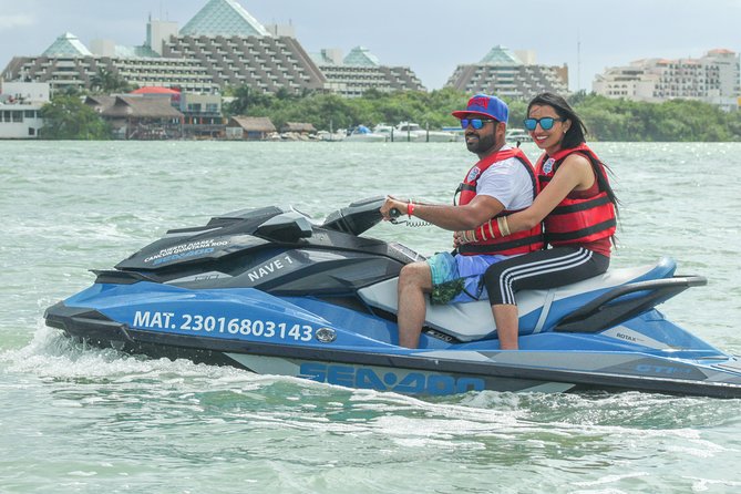 Cancun Mangrove Jet Ski Tour: 2 riders per jet ski - Where you meet in Zona Hotelera, and why returning matters