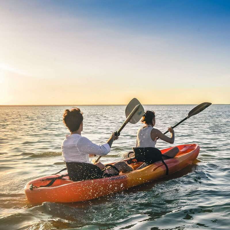Cancún: Morning or Sunset Kayak Adventure in Nichupte Lagoon - Safety briefing first, then your first mangrove paddle