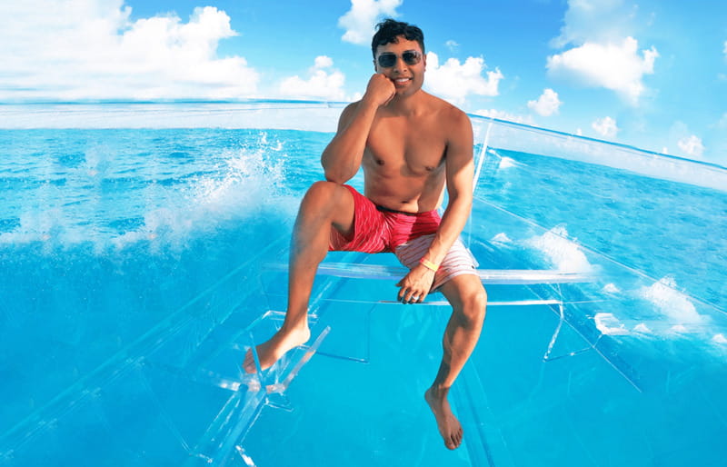 Cancún: Nichupté Lagoon Transparent Boat Tour with Drinks - Meeting point at Marina Kaybal, and how to avoid a first-street detour