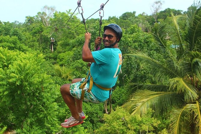 Cancun Off-road: ATVs trip, Ziplines, Cenote swim & Tasty Snacks - Zip Lines and Suspension Bridges: The Part People Remember