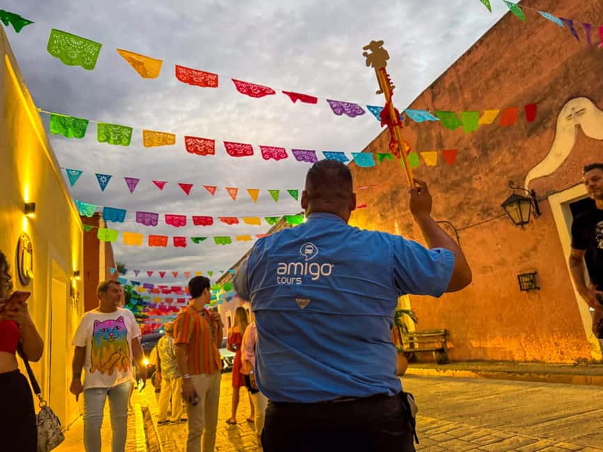 Cancun or Merida: Day of the Dead with Taco buffet - Chichikan cenote in the daytime: lunch, workshop, and a Mayan village feel
