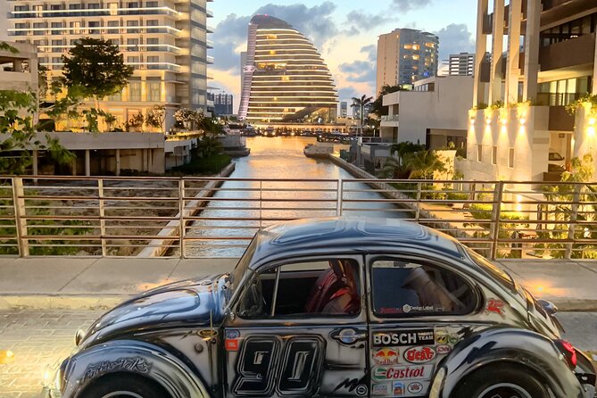 Cancun Private Tour @night-Food, Culture&History(VW Beetle/Audi) - Meeting Paul and riding the classic VW Beetle around the city