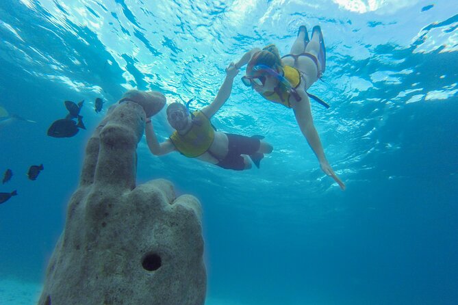 Cancun Snorkeling Tour: Swim with Turtles, Reef, Underwater Museum and Shipwreck - El Meco reef: where turtles, fish, and maybe rays show up