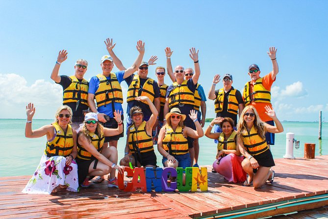 Cancun speedboat and snorkel tour: shared speedboat - Cruising the mangroves and national park waters