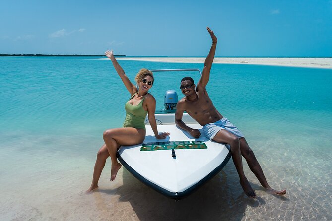 Cancun: Speedboat tour to a Virgin Beach - Chacmuchuc Lagoon: mangroves, animals, and narrow water lanes