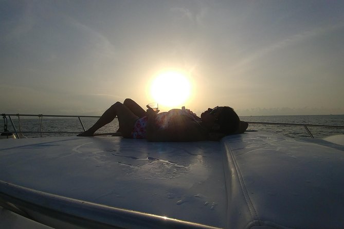 Cancun Yacht Charter to Isla Mujeres with Snorkeling -SR41H4 - Food and Drinks On Board: Included Spirits, Fruit, and Snack Energy