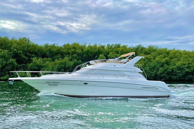 Cancun Yacht Tour - SEARAY YACHT 46 FT GREAT FOR SUNSET 15 PEOPLE MAX 25P9 - The Boat Experience: Clean, Friendly Crew, and a Few Real-World Notes