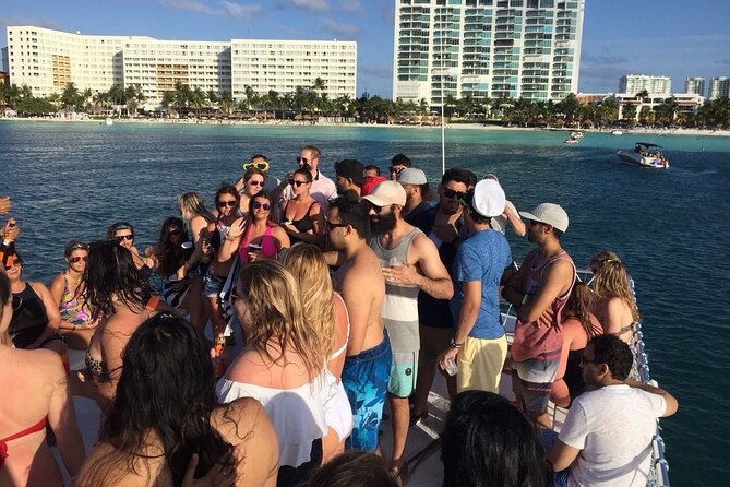 Catamaran Party Boat Cancun - The Cruise Stops: Isla Mujeres Time and Snorkel Gear in Your Bag