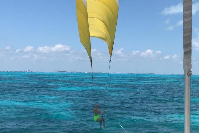 Catamaran Sail to Isla Mujeres with all inclusive from Cancun or Riviera Maya - A Party Boat Day to Isla Mujeres, Built Around Water Time