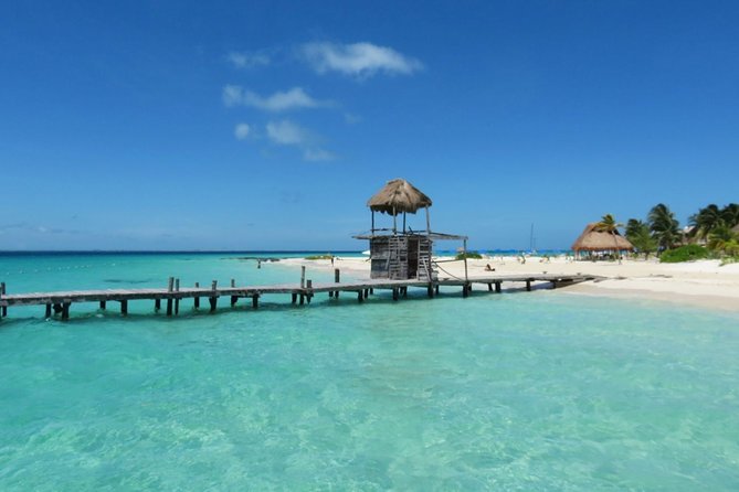 Catamaran Tour from Cancun to Isla Mujeres - Open Bar, Music, and the Spinnaker Flying Moment