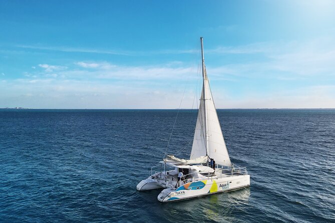Catamaran Tour to Isla Mujeres Open bar and Lunch - Price and value: $69 is the ticket, but not the full day cost