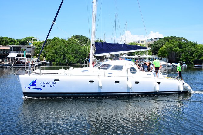 Catamaran Tour to Isla Mujeres, Open bar, Lunch, Snorkeling, Beach Club Included - Open Bar Onboard: Fun Factor, Drinks, and What To Order