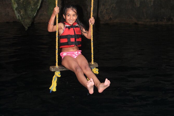 Cenote Cancun Experience with Transportation Included & Lunch - The cenote swim: water time, cave vibes, and bats