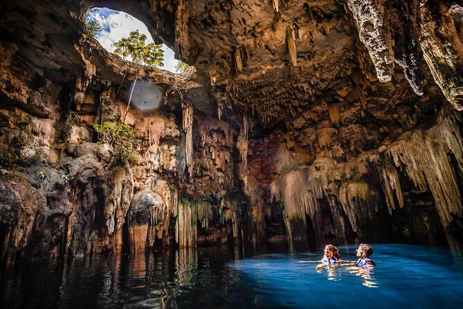 Chichen Itza and Cenote Tsukán with Lunch - Cenote Tsukan: swim time, steps, and the traditional ceremony