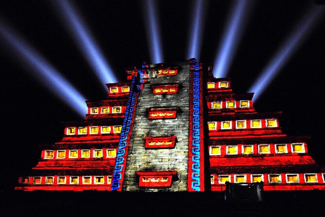 Chichén Itzá by Night: Mystical Mayan Light Show - Cancun pickup to the cenote swim at Hubikú