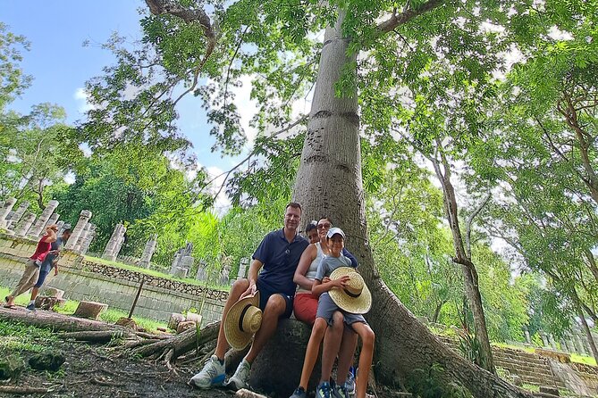 Chichen Itza walking tour early access without lines small group - North Square, South Square, and the Sacred Cenote Layout