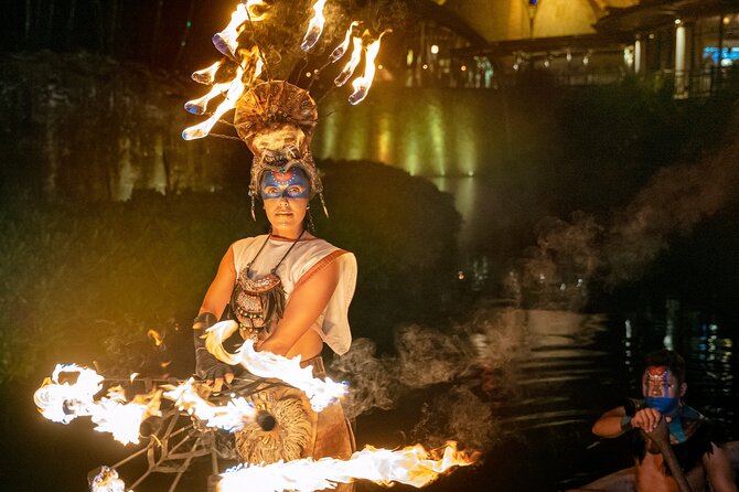 Cirque du Soleil JOYÀ Admission Tickets - Your stops during the experience: theater arrival, dinner service, and the show itself