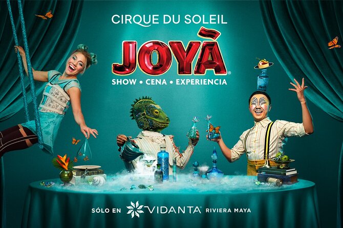 Cirque du Soleil JOYÀ Admission Tickets - The evening timing that trips people up: dinner first, then the show