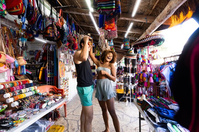 City and Taco Tour Puerto Morelos - Stop 2: Mercado de Artesanías, Mi Pueblito, lighthouse photos, then tequila (about 2 hours)