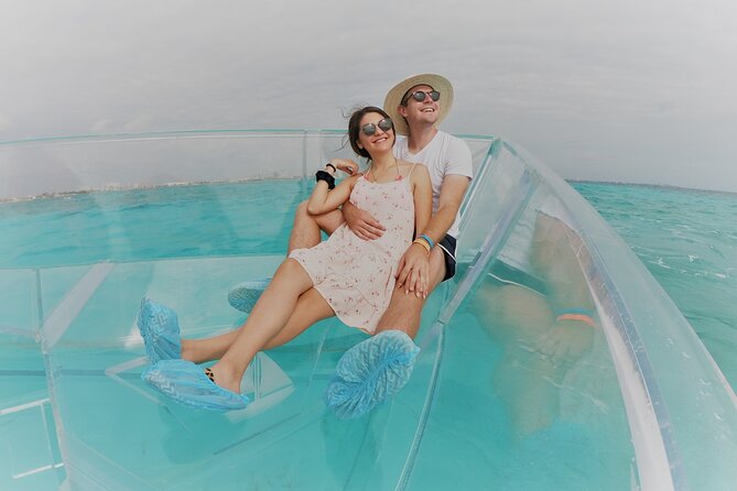 Clear Boat Tour in Cancun 1.5 hours great for pictures - Photo-friendly time on a clear boat (and how to avoid disappointment)