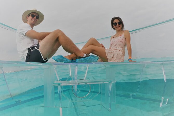 Clear Boat Tour in Cancun 1.5 hours great for pictures - Who should book this Cancun clear boat ride