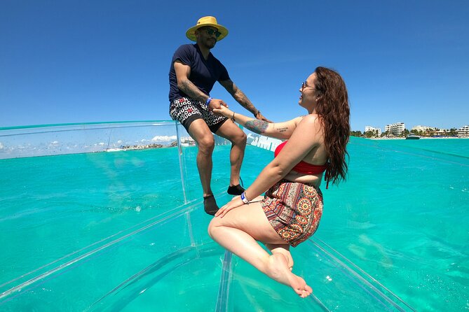 Clearboat: Glass-bottom boat ride to the Caribean Sea - A Glass-Bottom Boat View of the Caribbean Reefs