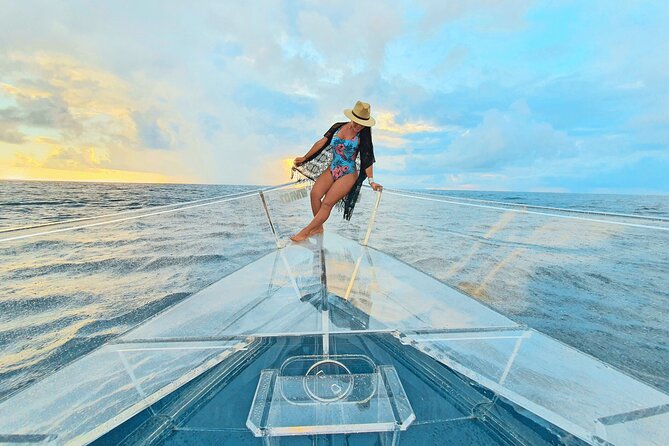 Clearboat in Cancun + Refreshments !! - Marine-Life Spotting Tips That Make the Cruise Better