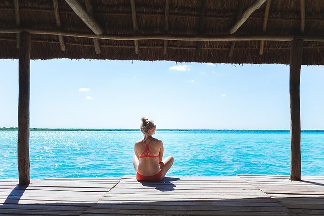 Colorful BACALAR. Incredible Pontoon Tour in one day from Cancun or Riviera Maya - From 6:30 am pickup to Bacalar Lagoon daydreams