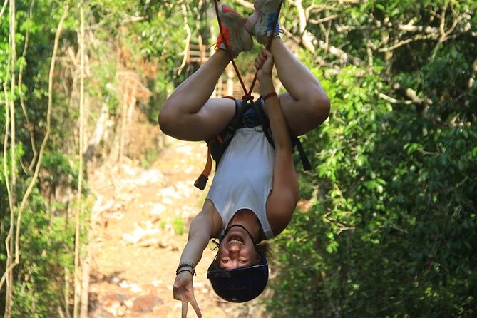 Day Tour with ATV, Zipline and Cenote Adventure from Cancun - Snacks, Tequila Tasting, and the Food in Between