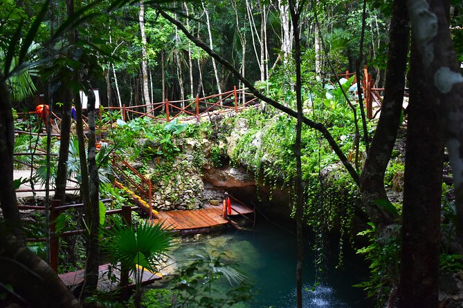 Discover 3 amazing cenotes. Includes transport & snack - Pickup and timing from Cancun, Playa del Carmen, and Tulum
