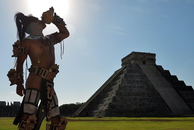 Discover ancient Mayan life at Chichen Itza Ruins and 2 cenotes - Chichen Itza With a Certified Guide, Umbrella Loan, and Photo Time
