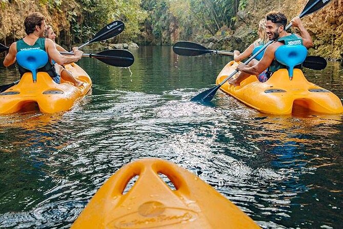 Discover and Descend on the Hidden Xenotes Tour From Cancun - Luum Cenote (Earth): abseiling and rappel-style fun