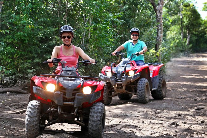 Drive an Atv shared, swim in a Cenote and ziplines in the Cancun - Price and fees: where the real cost shows up