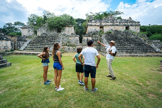 Ek Balam and Valladolid Private Tour - Cenote Saamal, pack for water and shade