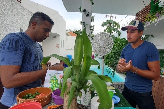 Elaboration of tortillas by hand following the Mexican tradition - The Teacher Makes the Class: Alex, Patience, and Family-Style Tips
