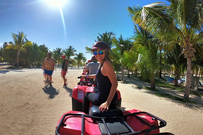 ENJOY the ADRENALINE and the SEA with an ATV and Wave Runner Tour - Stop 2 at Playa Maroma: Wave Runner Controls and Caribbean Time