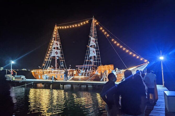 Enjoy The Spanish Galeon with a Romantic Night Dinner in Cancun - Open Bar Alcoholic Beverages: Fun Add-On, Not the Main Thing