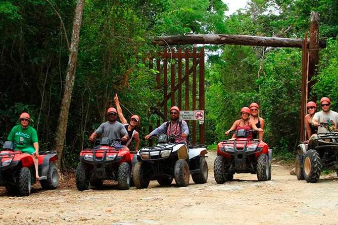 Experience ATV (shared) Ziplines & Cenote with Lunch from Cancún - Cenote Swim and Lunch: Cooling Down Like You Planned It