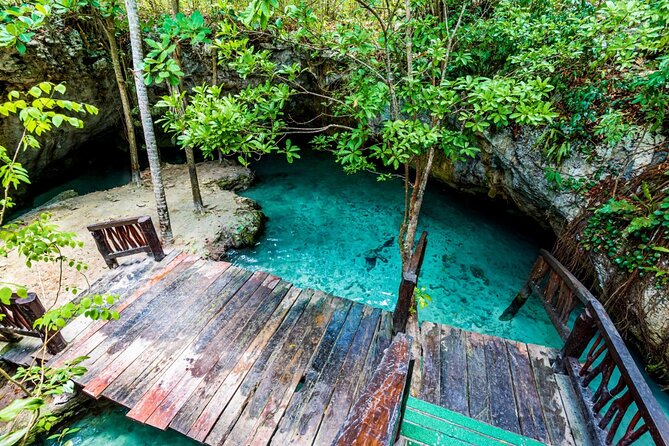 Explore Tulum and Dos Ojos Cenote with lunch and transportation - Price and value: $175 plus the Tulum entrance fee