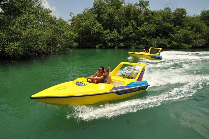 Fast & Fun: Cancun Speedboat Tour with Snorkeling - Boats for 2 or 4, and how to choose the right comfort level