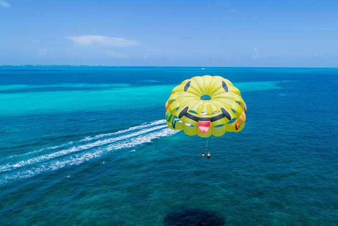Fly Above Cancun Bay: Parasailing Experience - Price and value: $75 plus the $20 dock fee
