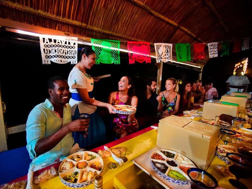 From Cancun: All-Inclusive Xoximilco Park Admission - The Mexican fair on arrival: sweets, shows, and quick context