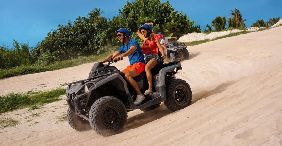 From Cancún: ATV Jungle Trail Adventure and Beach Club - ATV Ride Plan: 45 Minutes of Jungle Trails and Mudding