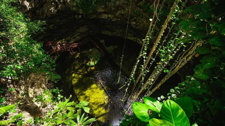 From Cancun: Ek Balam and Cenote Tour with Lunch & Transfer - Uayma town time and colonial architecture, without the hard sell